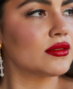 How to Wear Red Lipstick on Your Wedding Day