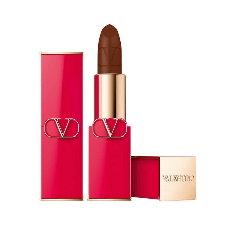 Valentino Beauty Rosso Valentino Refillable Lipstick in Deep Nude