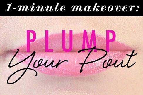 how to plump your pout