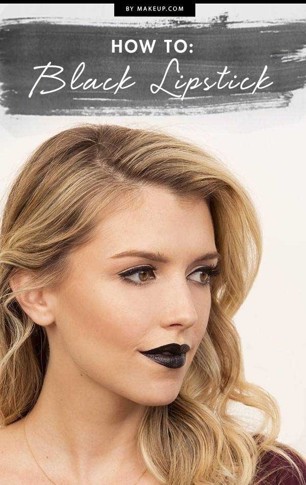 black lipstick