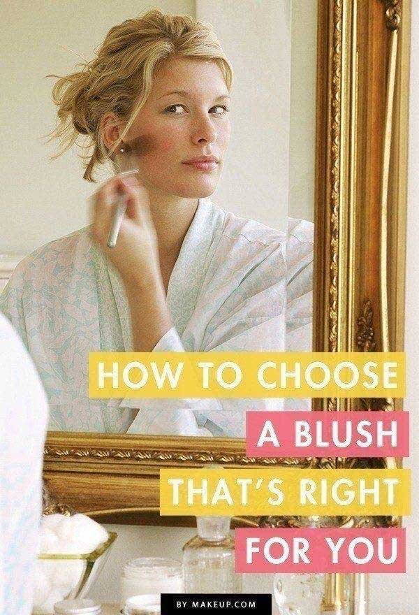 the right blush