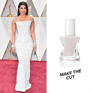 Priyanka Chopra wearing Essie Make The Cut nail polish