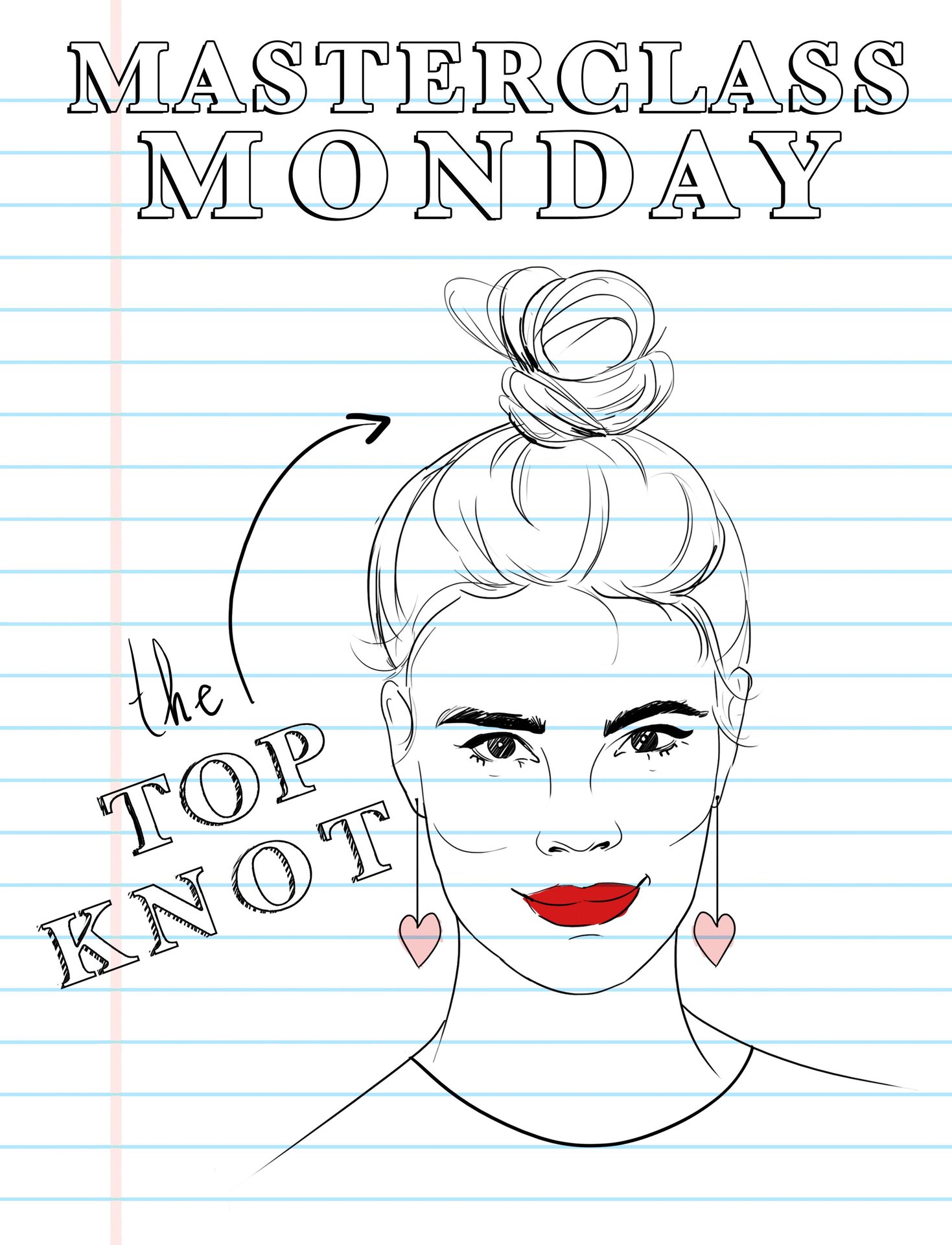 How to Create an Effortless Topknot 