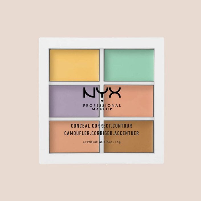 nyx professional makeup color correcting concealer palette