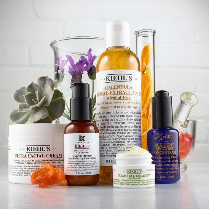 kiehl’s skincare products