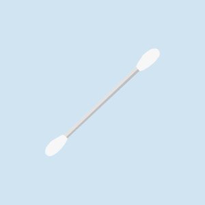 illustration of q-tip