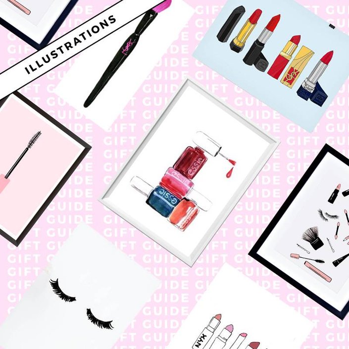 Take Your Makeup Addiction to the Next Level With These Illustrations — All Under $15