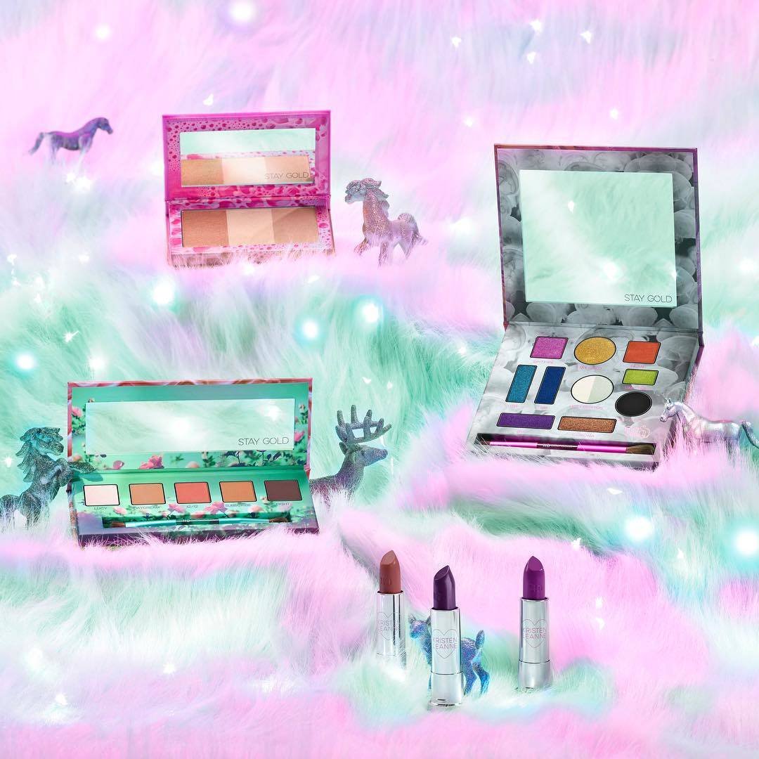 illustration of urban decay makeup products