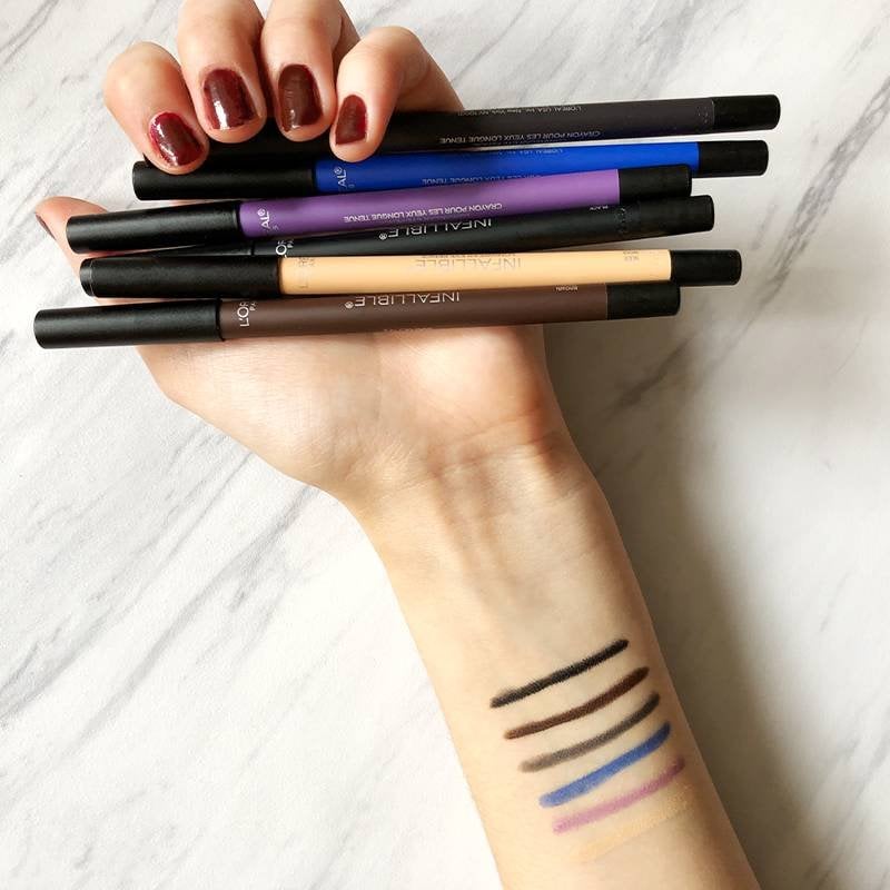 loreal-eyeliner-swatches