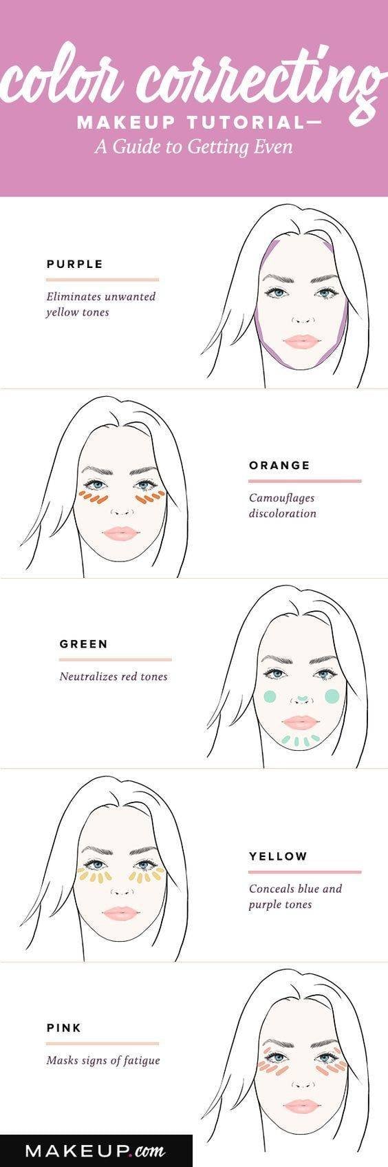 Best Beauty Infographics and Guides on Pinterest  Makeup.com