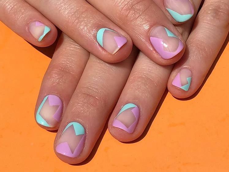 Negative Space Nail Art Designs on Pinterest - wide 9