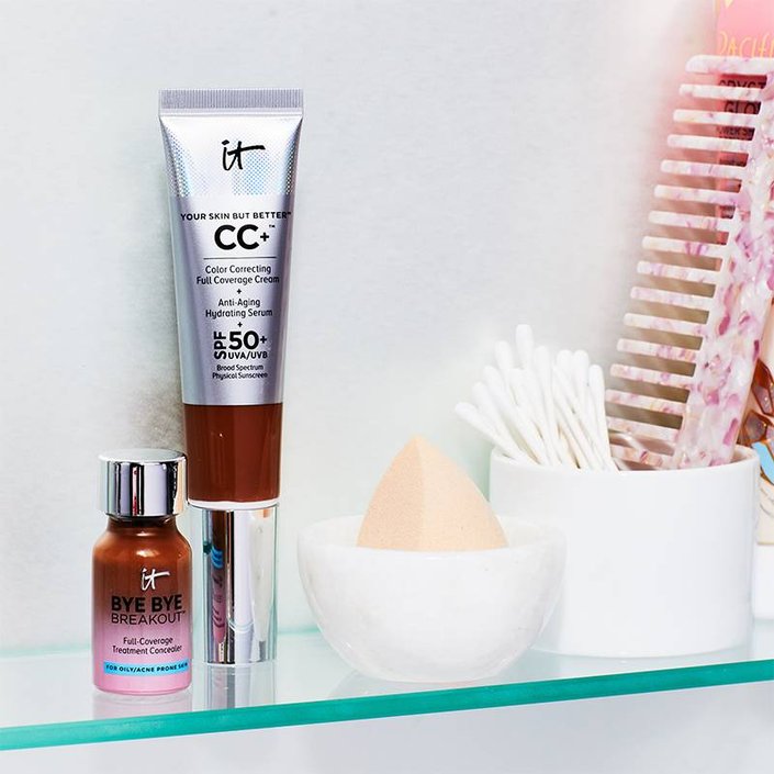 Better Together: IT Cosmetics CC Cream and Bye By Breakout