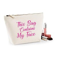 This Bag Contains My Face Case by D3DesignLondon