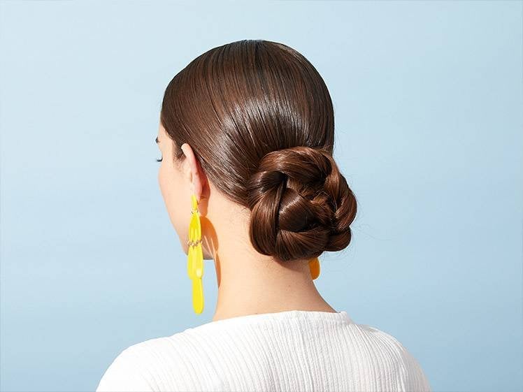 How to Get the Perfect Low Bun in 4 Easy Steps  