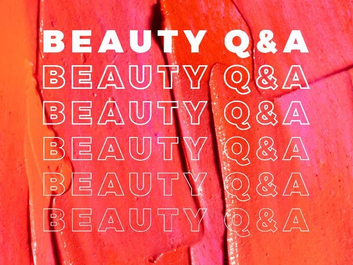 beauty q&a graphic