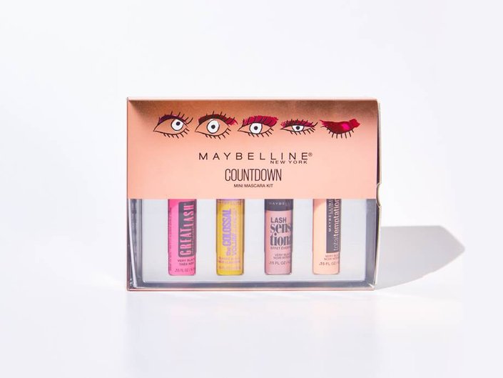 Maybelline Countdown Mini Mascara Kit Sampling Giveaway | Makeup.co | Mascara