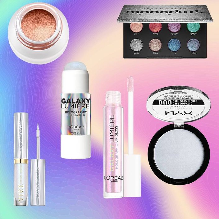 holographic makeup products