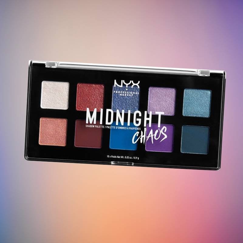 nyx professional makeup midnight chaos eyeshadow palette