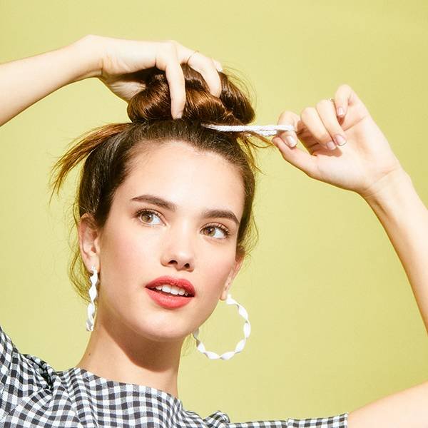 Hair Tutorial Three Step Messy Bun Makeup Com