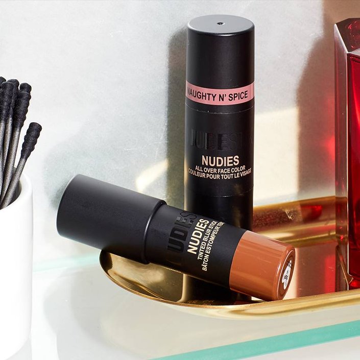 Nudestix Nudies Tinted Blur Stick and Nudestix All Over Face Color