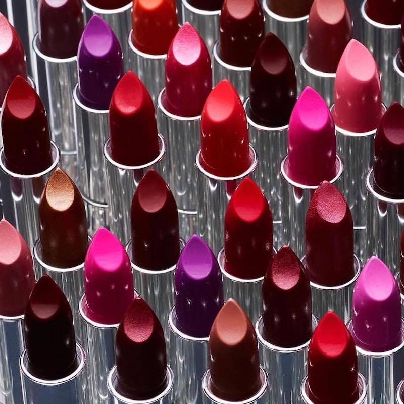 various lipstick tubes