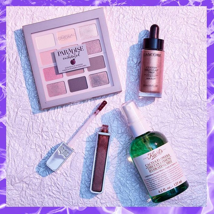 various beauty products