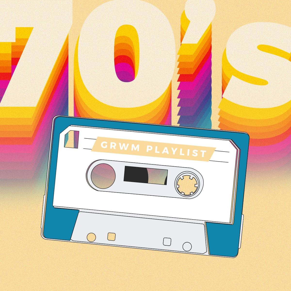 illustration of cassette tape