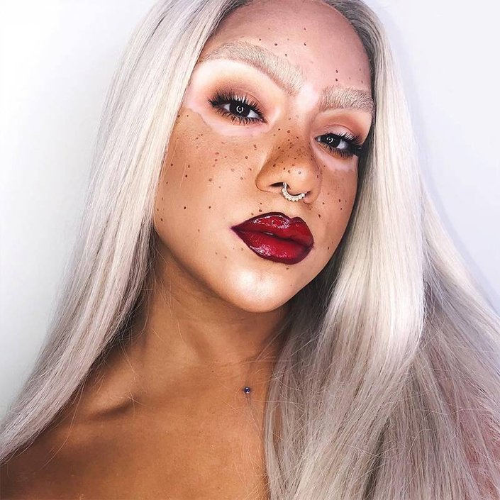 How to Wear Makeup With Vitiligo According to Influencer Lauren Elyse