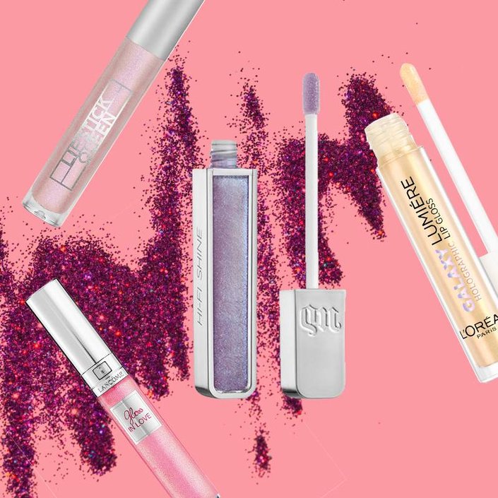 6 Glosses With Actual Glitter for Kira-Kira Lips