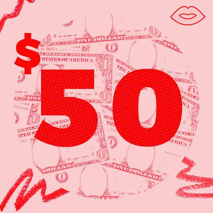 illustration of one dollar bills