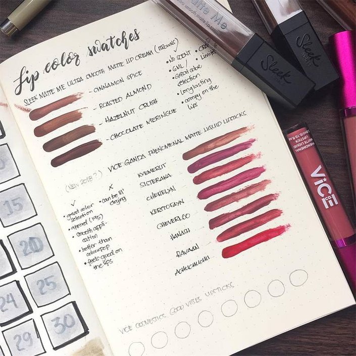 6 Creative Ways to Keep Track of Your Lipstick Collection
