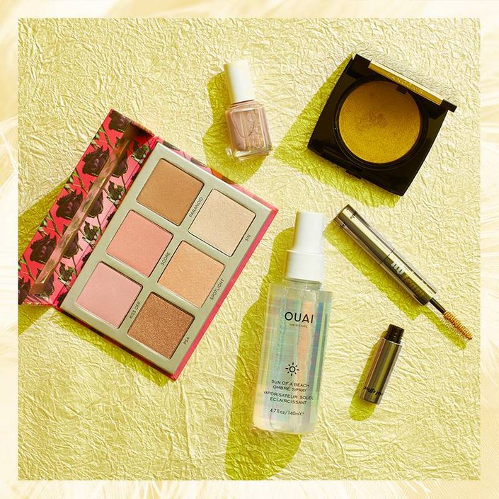 various beauty products