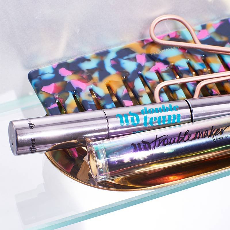 Urban Decay Double Team Special Effect Colored Mascara and Urban Decay Troublemaker Mascara
