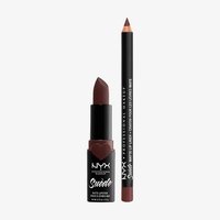 NYX Suede Matte Lippie Duo in Cold Brew
