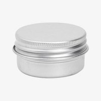 Small Round Metal Lip Balm Tin Container