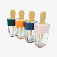 Empty Ice Cream Colored Lip Gloss Tubes