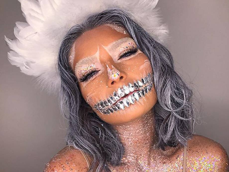 7 Glittery Halloween Makeup Looks We Can’t Look Away From
