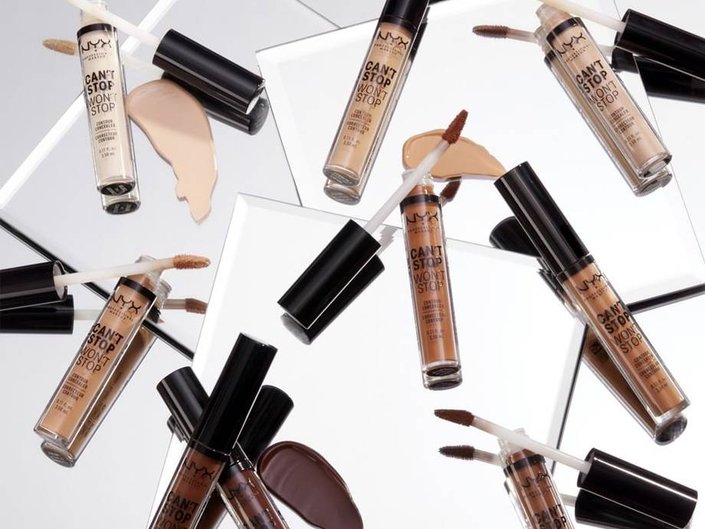nyx professional makeup can't stop won't stop concealer