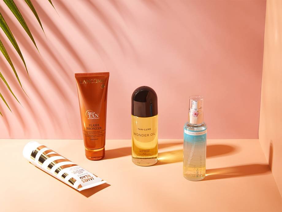 self-tanning products