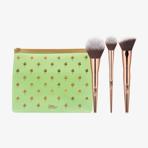 IT Brushes for Ulta Your Desert Island Must-Haves 3-Piece Complexion Brush Set