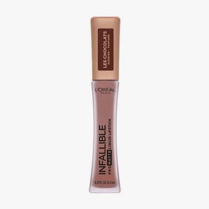 L'Oreal Paris Les Chocolats Infallible Liquid Lipstick in Dose of Cocoa
