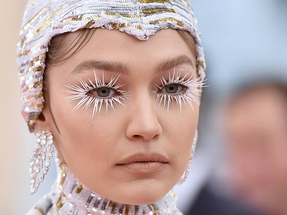 Gigi Hadid Wore the Most Perfect $8 Nude Lipstick to the Met Gala