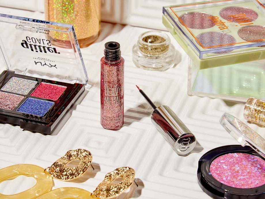 glitter makeup products