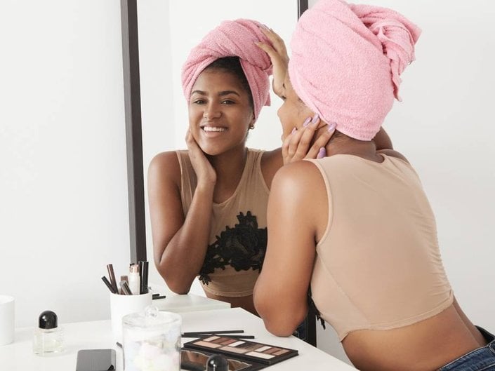 This T Shirt Hair Drying Hack Will Change Your Life