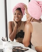 This T Shirt Hair Drying Hack Will Change Your Life