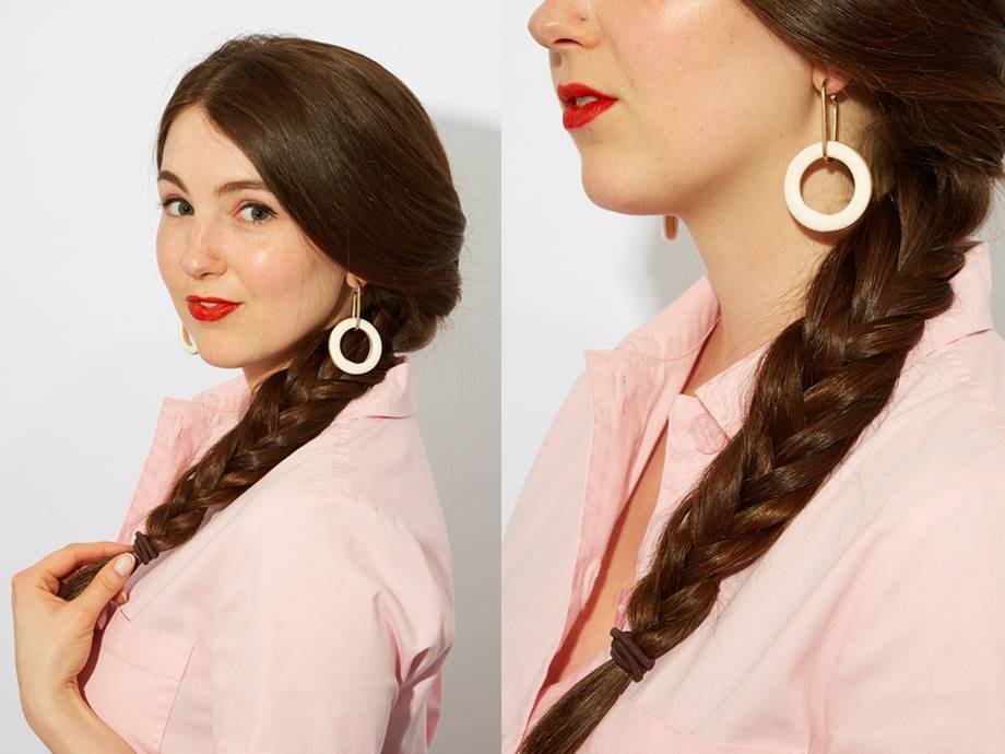 The Perfect Fishtail Wrapped Bun Tutorial  Colorado Style  Trends
