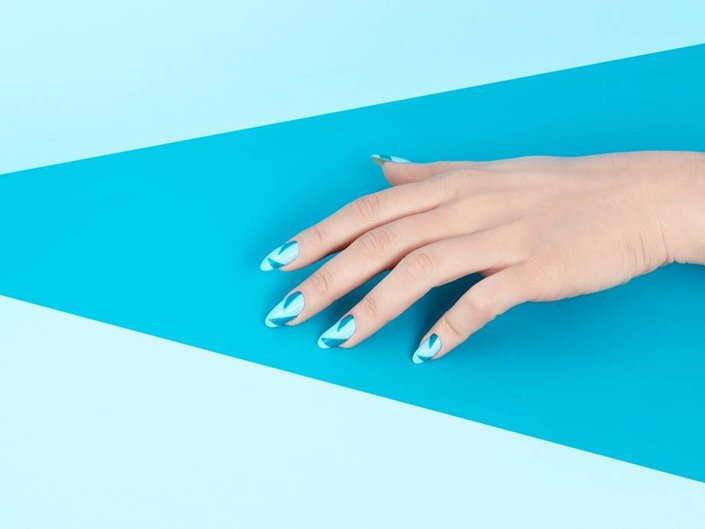 The Coolest Geometric Nail Art Tutorial Ever
