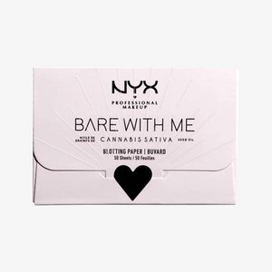 NYX Professional Makeup Bare With Me Cannabis Sativa Seed Oil Blotting Paper