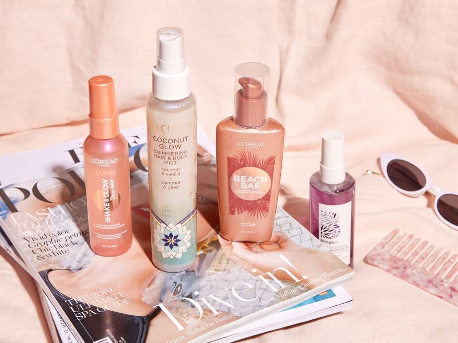 shimmer body mist meaning
