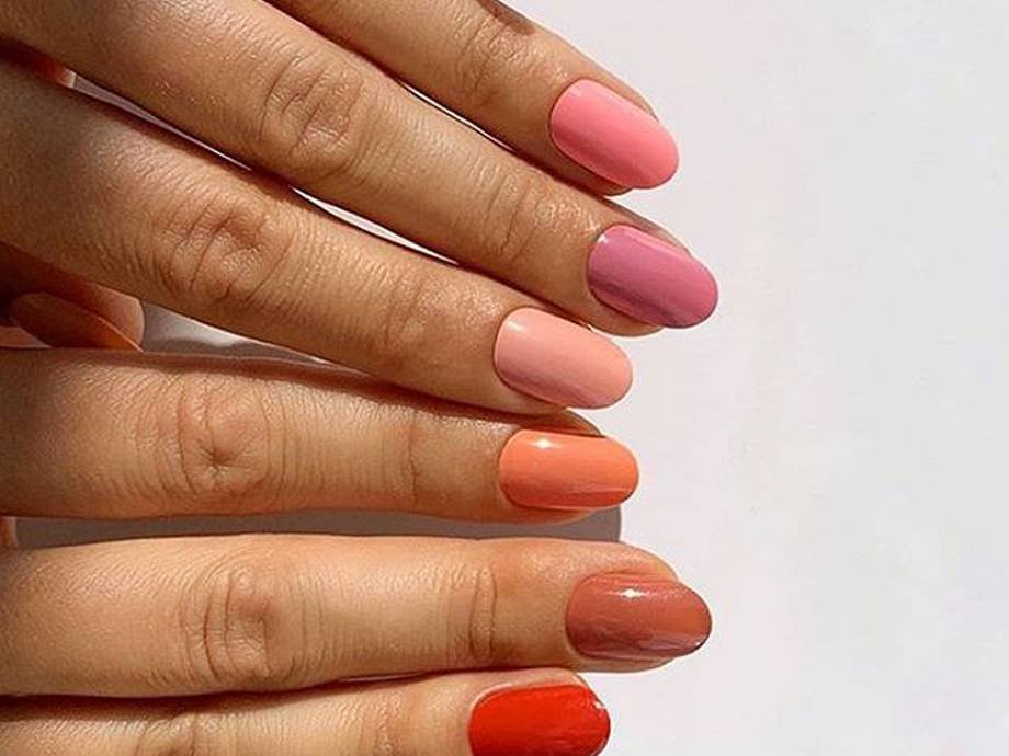 Summer to Fall Ombre Nails - wide 5
